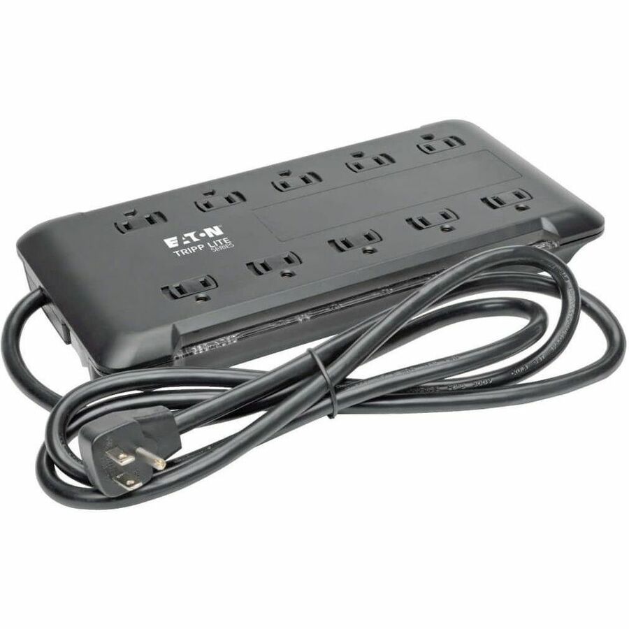 Tripp Lite series Protect It! 10-Outlet Surge Protector, 6 ft. Cord, 2880 Joules, Black Housing - Alternate-Image6
