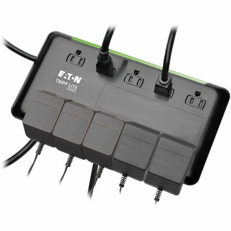 Tripp Lite series Protect It! 10-Outlet Surge Protector, 6 ft. Cord, 2880 Joules, Black Housing - Alternate-Image7