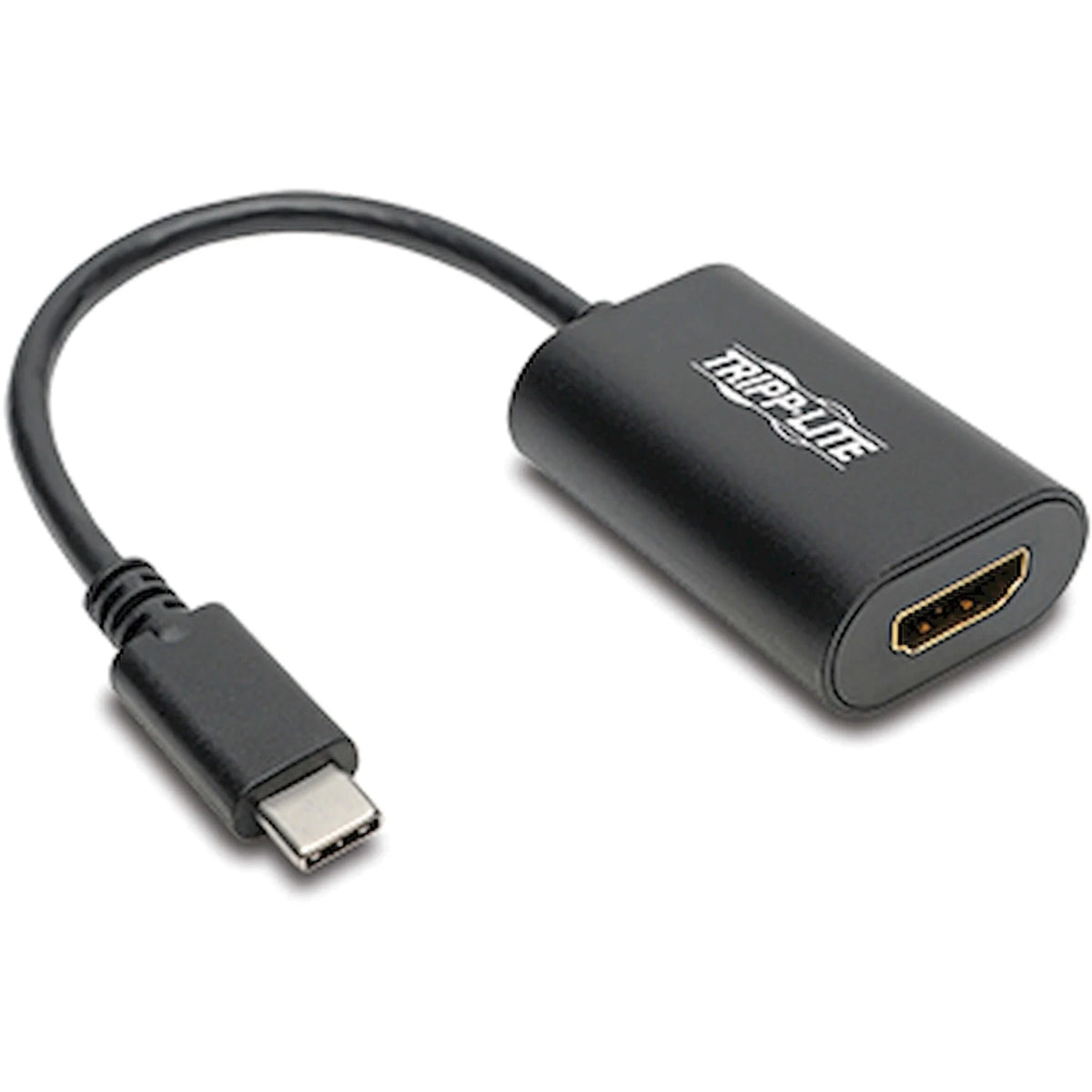 Tripp Lite USB-C to HDMI 4K Adapter - 60Hz - Black - Audio/Video Cables & Accessories