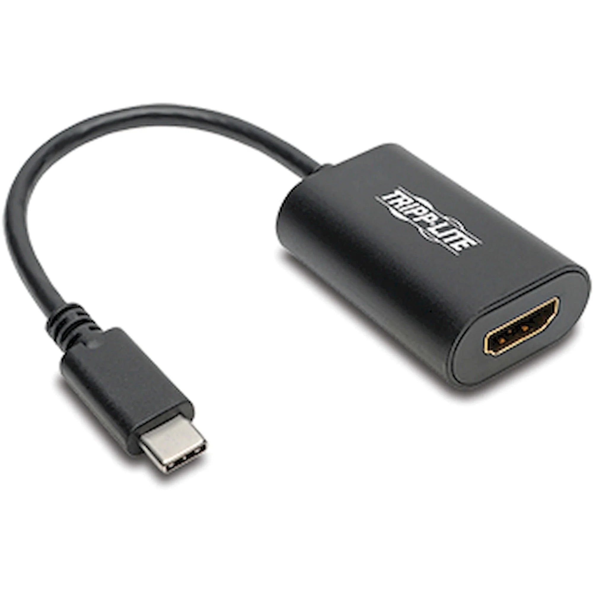Tripp Lite USB-C to HDMI 4K Adapter - 60Hz - Black - Audio/Video Cables & Accessories