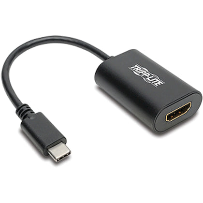 Tripp Lite USB-C to HDMI 4K Adapter - 60Hz - Black - Audio/Video Cables & Accessories