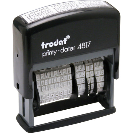 Trodat 12-Message Business Stamp: Efficiently Manage Orders - Daters
