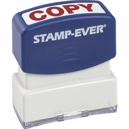 Trodat COPY 1-color Message Stamp - Red - 0.56’’ x 1.69’’ - 1 Each - Address & Office Stamps