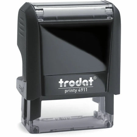 Trodat E4820 Black Ink Pad - Plastic - 1 Each - Stamp Pads & Accessories