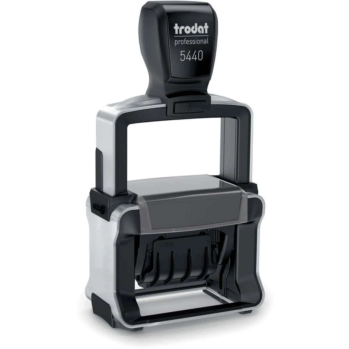 Trodat Professional 5-in-1 Date Stamp - ENTERED PAID FAXED RECEIVED - 10000 Impressions - Daters