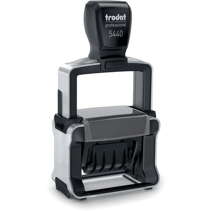 Trodat Professional 5-in-1 Date Stamp - ENTERED PAID FAXED RECEIVED - 10000 Impressions - Daters