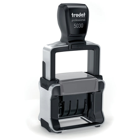 Trodat Professional Date Stamp: 10000 Impressions Black Recycled - Daters