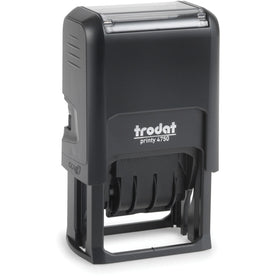 Trodat Received Date Stamp - 1’’x1.63’’ - 10000 Impressions - Daters