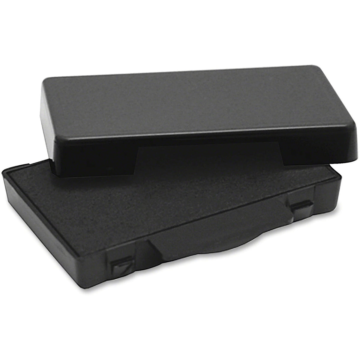 Trodat Replacement Ink Pad - Black Plastic - 0.6’’ x 2.5’’ - 1 Each - Stamp Pads & Accessories