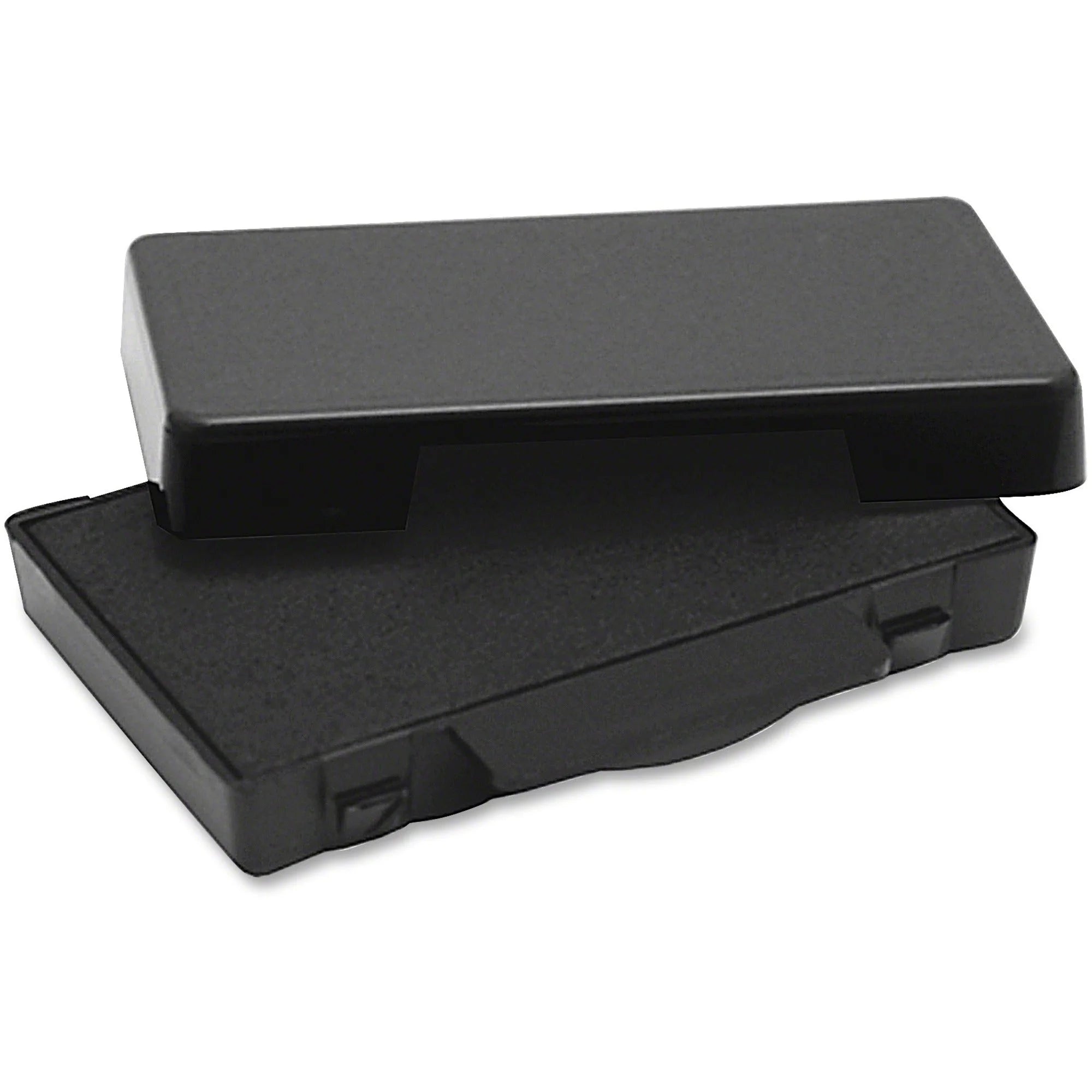Trodat Replacement Ink Pad - Black Plastic - 0.6’’ x 2.5’’ - 1 Each - Stamp Pads & Accessories