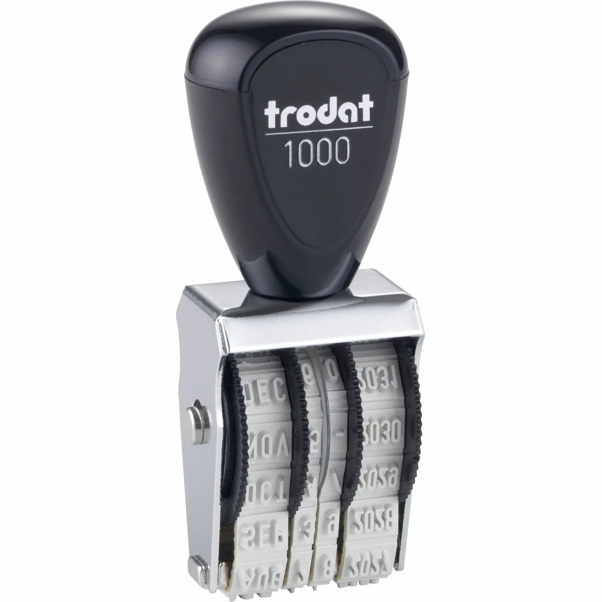 Trodat Rubber Date Stamp - 4 Bands - Assorted - 1 Each - Daters