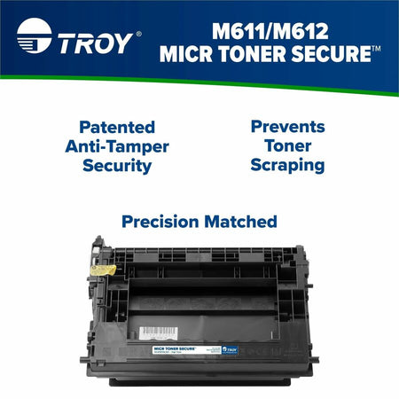 Troy Toner Secure MICR High Yield Laser Toner Cartridge - Alternative for HP 147X (W1470X) - Black - 1 Each - Alternate-Image1