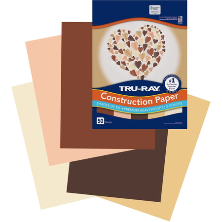 Tru-Ray Construction Paper: 9x12 Art & Craft Project Pack - Paper