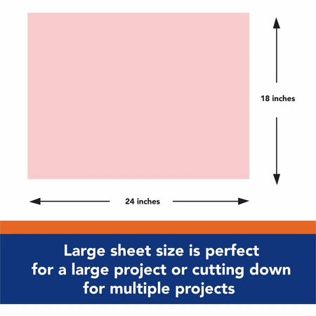 Tru-Ray Construction Paper: Shocking Pink - 18x24 - 50 Sheets - Paper
