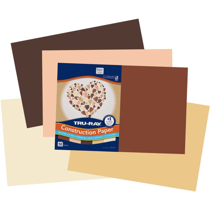Tru-Ray Construction Paper: Vibrant 12x18 Art & Craft Sheets - Paper