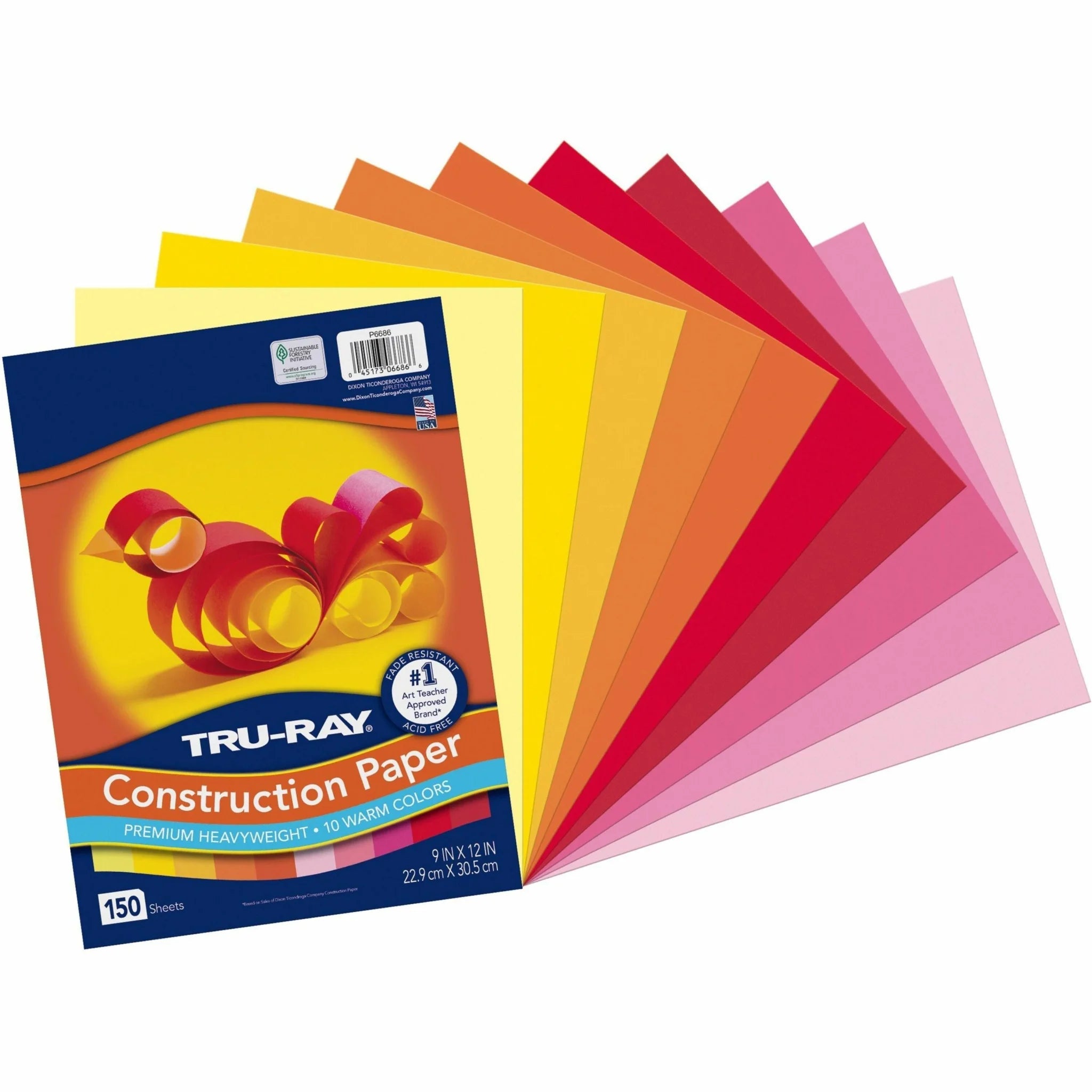 Tru-Ray Construction Paper: Vibrant Colors for Art & Craft Projects - Paper