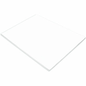 Tru-Ray Construction Paper: White Sulphite - 24’’ x 18’’ - 50/Pack - Paper