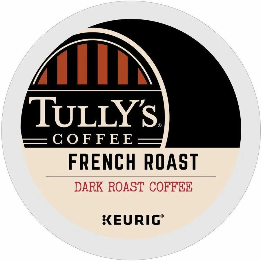 Tully’s French Roast K-Cup Pods - Dark 24 Count - Coffee