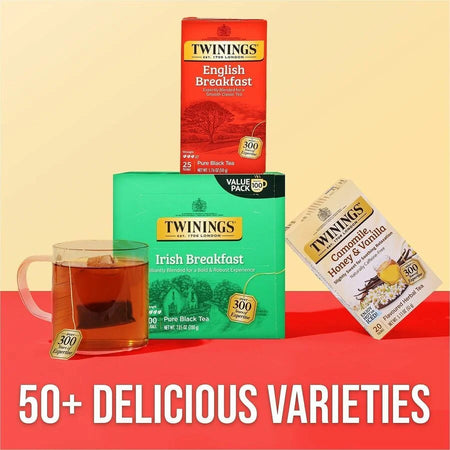 Twinings of London English Breakfast Black Tea Bags - 25 Cup Box