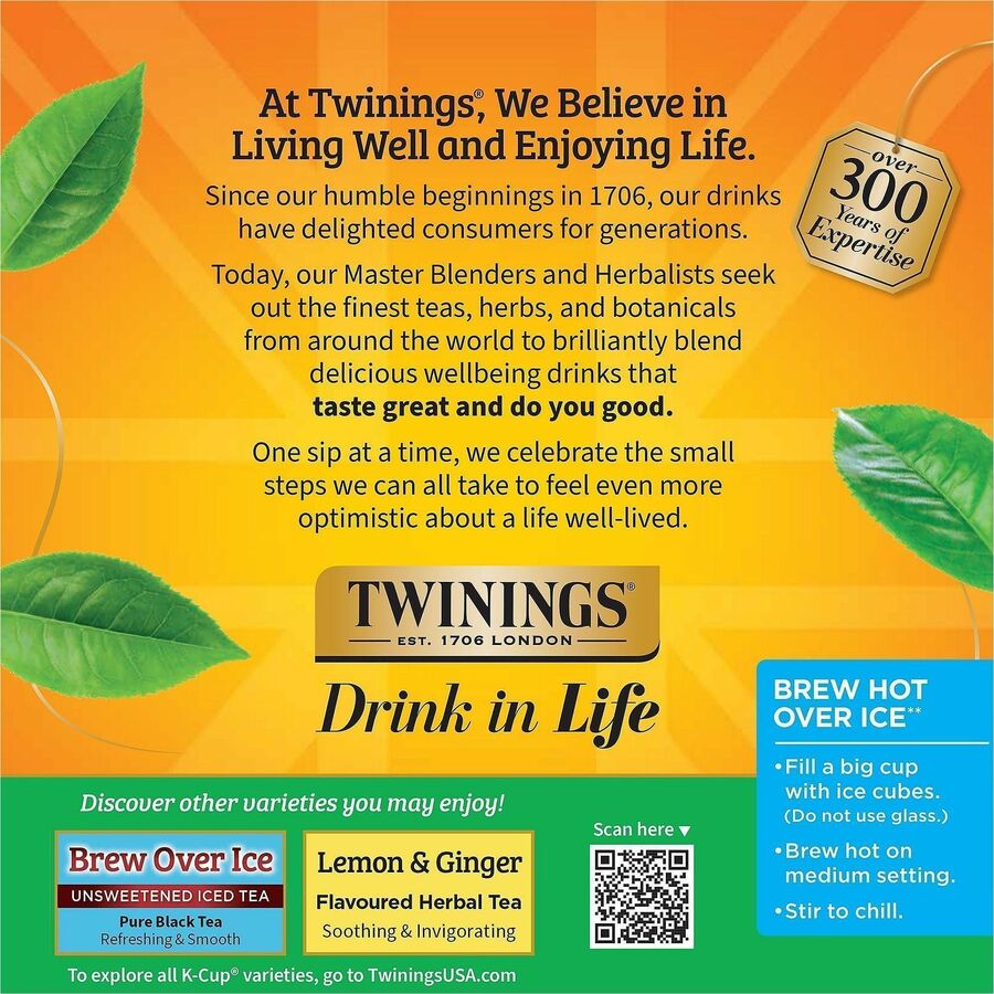 Twinings of London Tea Green K-Cup - 24 / Box