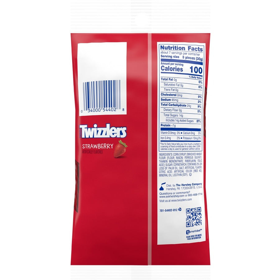 Twizzlers Twists Strawberry Flavored Candy - Alternate-Image1