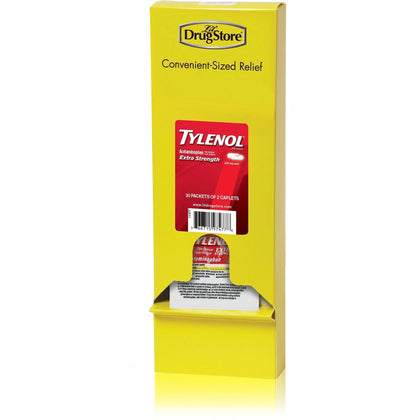 Tylenol Extra-Strength Capsules - Multi-Symptom Relief - 30/Box - Medications