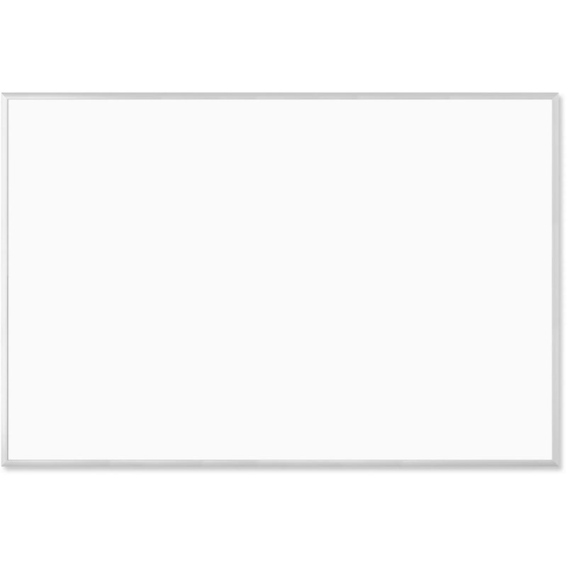 U Brands 72x48 Melamine Dry-Erase Board - White Surface Aluminum Frame - Dry Erase Boards