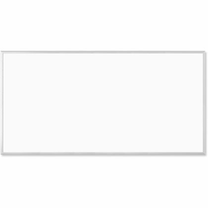 U Brands 8x4 ft Magnetic Whiteboard - Silver Aluminum Frame Horizontal/Vertical - Dry Erase Boards