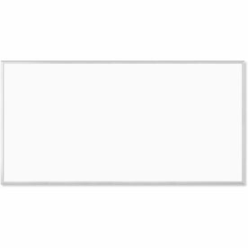 U Brands 8x4 ft Magnetic Whiteboard - Silver Aluminum Frame Horizontal/Vertical - Dry Erase Boards
