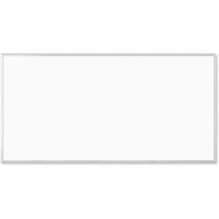 U Brands 8x4 ft Magnetic Whiteboard - Silver Aluminum Frame Horizontal/Vertical - Dry Erase Boards