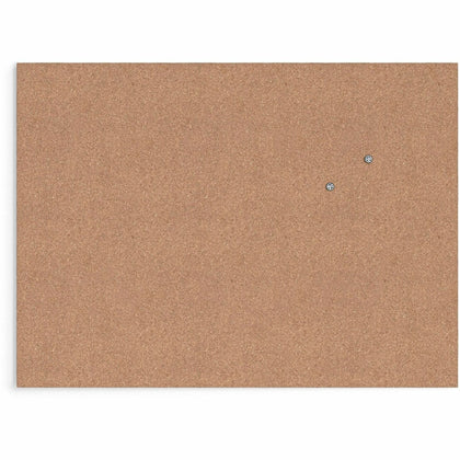 U Brands Cork Canvas Bulletin Board - 18x24 - Self-healing Durable Tackable - Boards