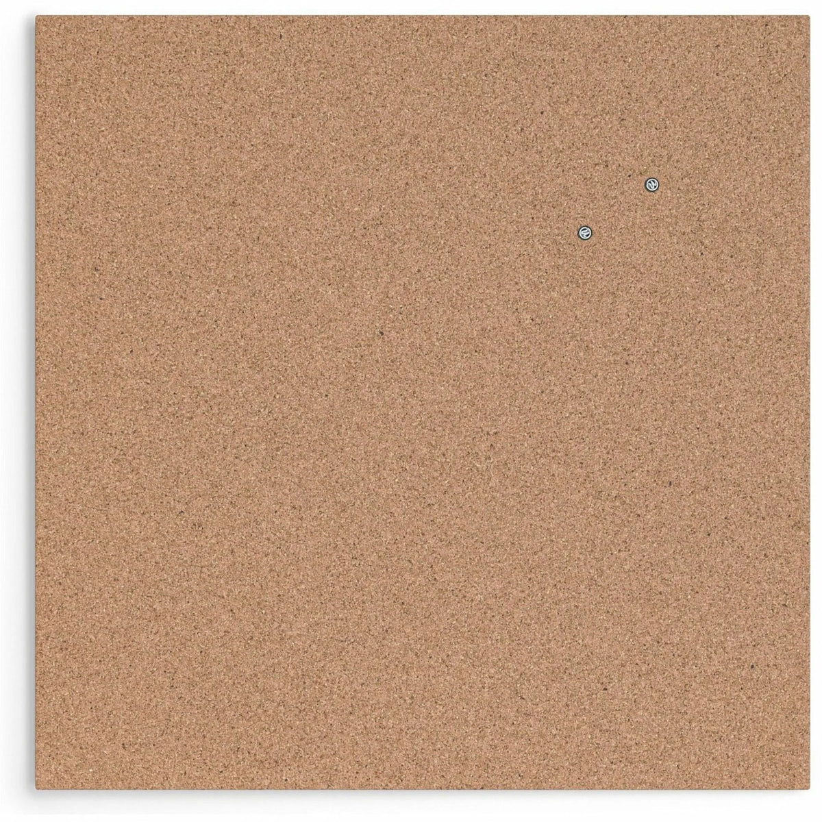U Brands Cork Canvas Bulletin Board - 24x24 - Self-healing Durable Tackable - Boards
