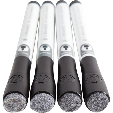 U Brands Dry Erase Markers - Medium Tapered Point - Black Ink - 12 Pack - & Dry-Erase