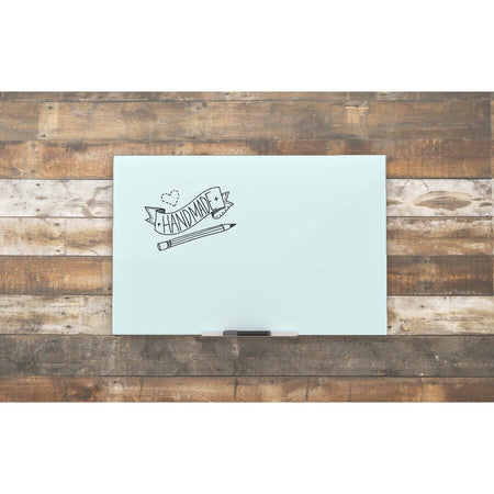 U Brands Floating Non-Magnetic Glass Frameless Dry-Erase Board - Alternate-Image1