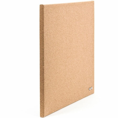 U Brands Frameless Cork Canvas Bulletin Board - Right
