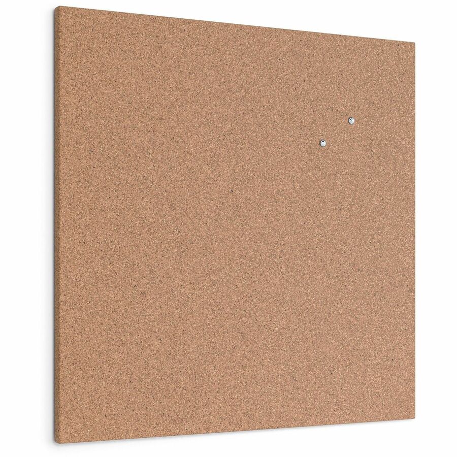 U Brands Frameless Cork Canvas Bulletin Board - Right