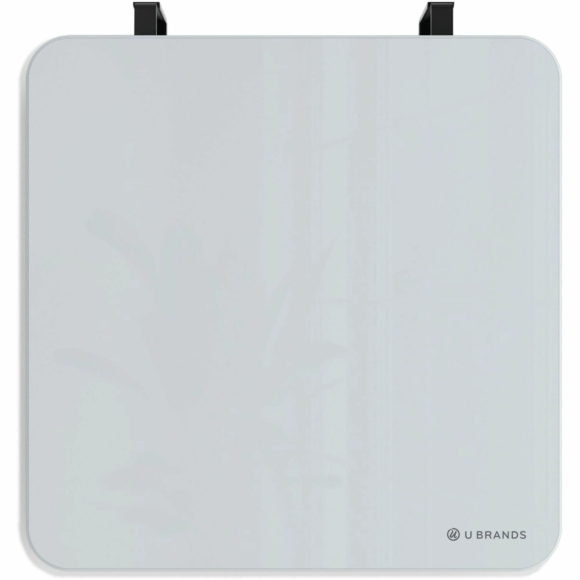 U Brands Glass Dry-Erase Board - 12x12’’ Frosted White - Magnetic Square - Dry Erase Boards