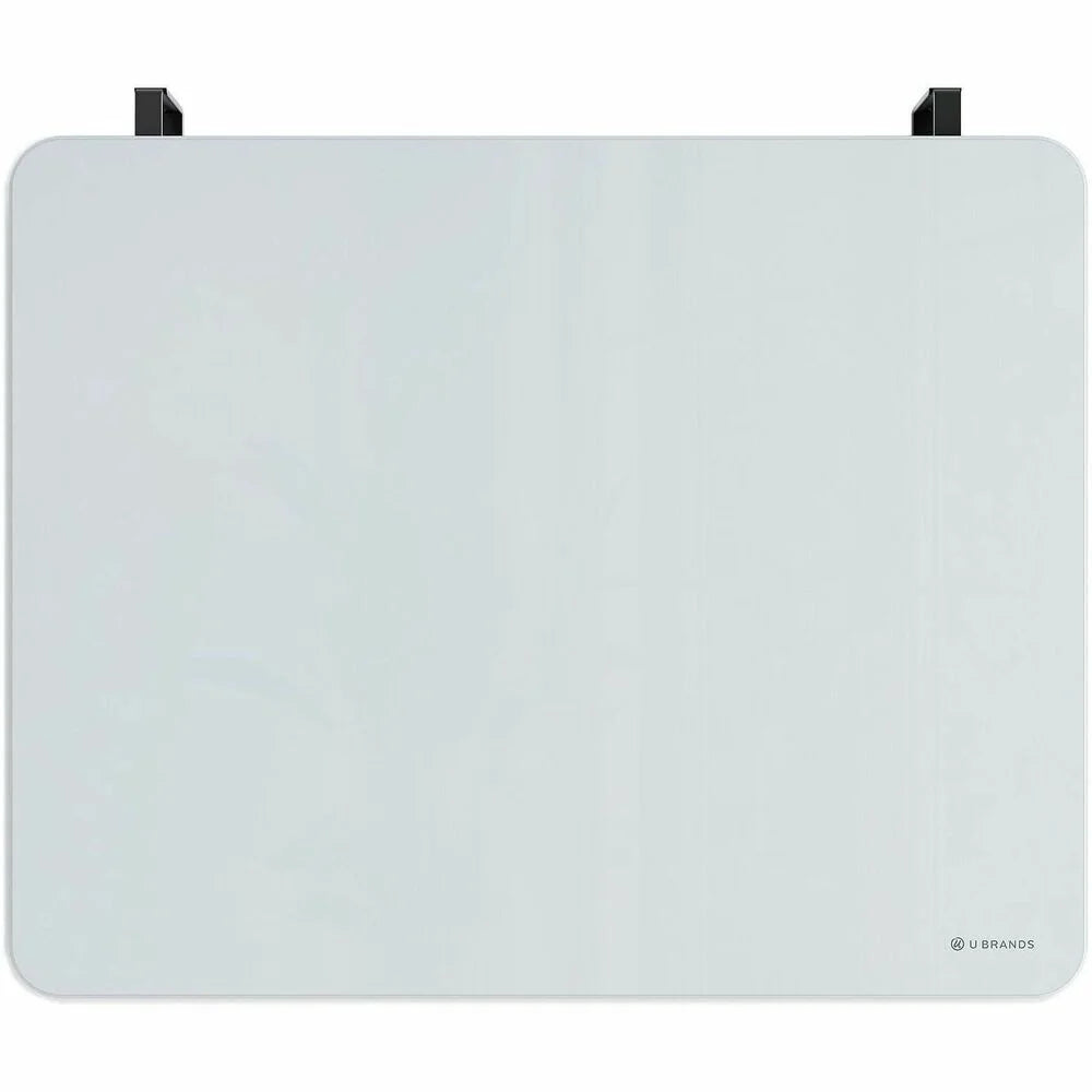 U Brands Glass Dry-Erase Board - 20x16’’ Frosted White - Magnetic - Dry Erase Boards