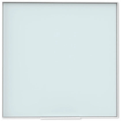 U Brands Glass Dry-Erase Board - 36x36’’ Frosted White Surface - Aluminum Frame - Dry Erase Boards