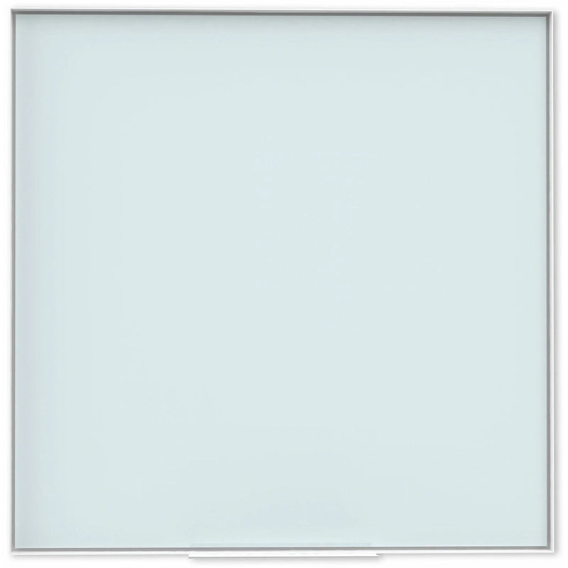 U Brands Glass Dry-Erase Board - 36x36’’ Frosted White Surface - Aluminum Frame - Dry Erase Boards