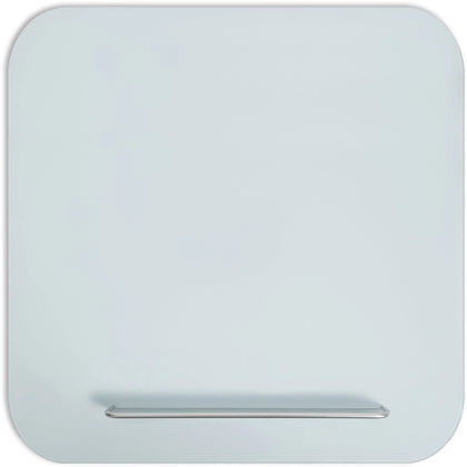 U Brands Glass Dry-Erase Board: 36x36 White Tempered Magnetic - Dry Erase Boards