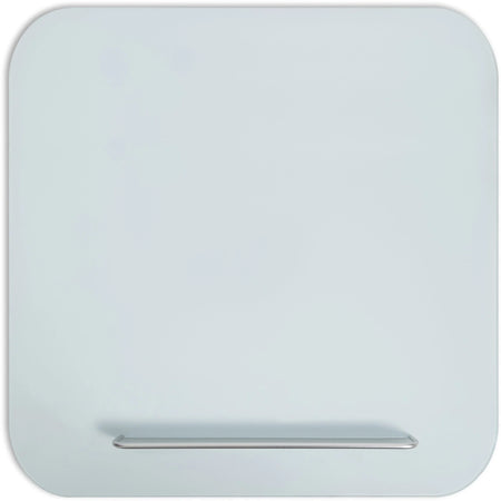 U Brands Glass Dry-Erase Board: 36x36 White Tempered Magnetic - Dry Erase Boards