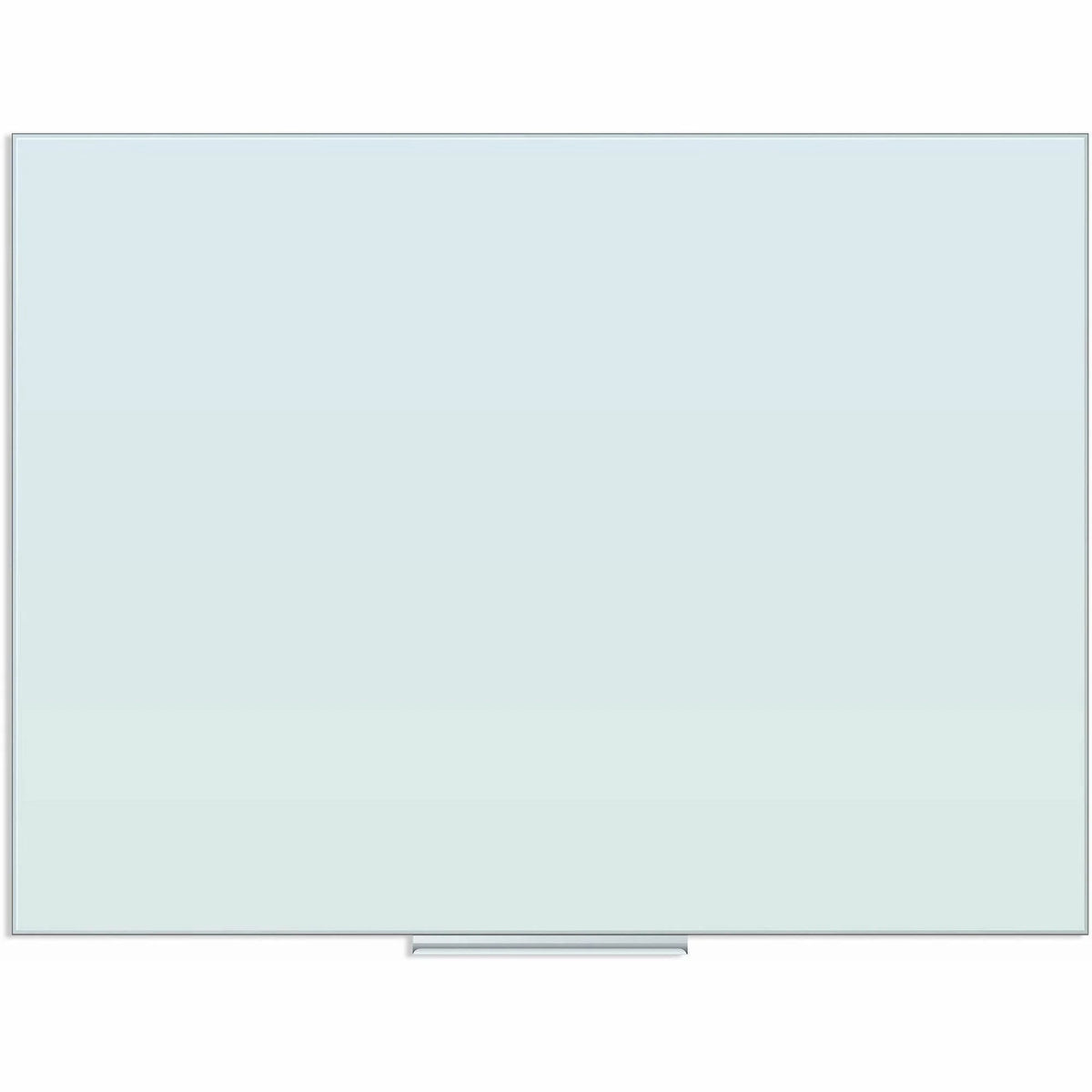 U Brands Glass Dry-Erase Board - 48x36’’ Frosted White - Frameless Floating Design - Dry Erase Boards