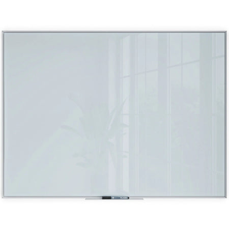 U Brands Glass Dry-Erase Board - 48x36’’ Frosted White Surface - Dry Erase Boards