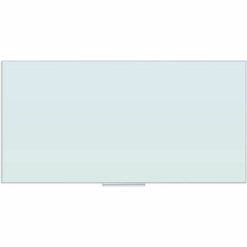 U Brands Glass Dry-Erase Board - 72’’x36’’ Frosted White - Frameless Non-Magnetic - Dry Erase Boards
