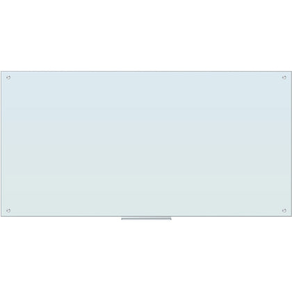 U Brands Glass Dry-Erase Board - 72x36’’ Frosted White - Magnetic - Dry Erase Boards
