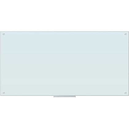 U Brands Glass Dry-Erase Board - 72x36’’ Frosted White - Magnetic - Dry Erase Boards