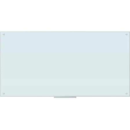 U Brands Glass Dry-Erase Board - 72x36’’ Frosted White - Magnetic - Dry Erase Boards