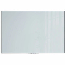U Brands Glass Dry-Erase Board - 72x48’’ - Frosted White Surface - Aluminum Frame - Dry Erase Boards