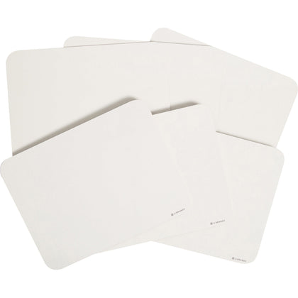 U Brands Lap Board Value Pack - 12x9’’ White Melamine - 6/Pack - Learning Boards & Supplies